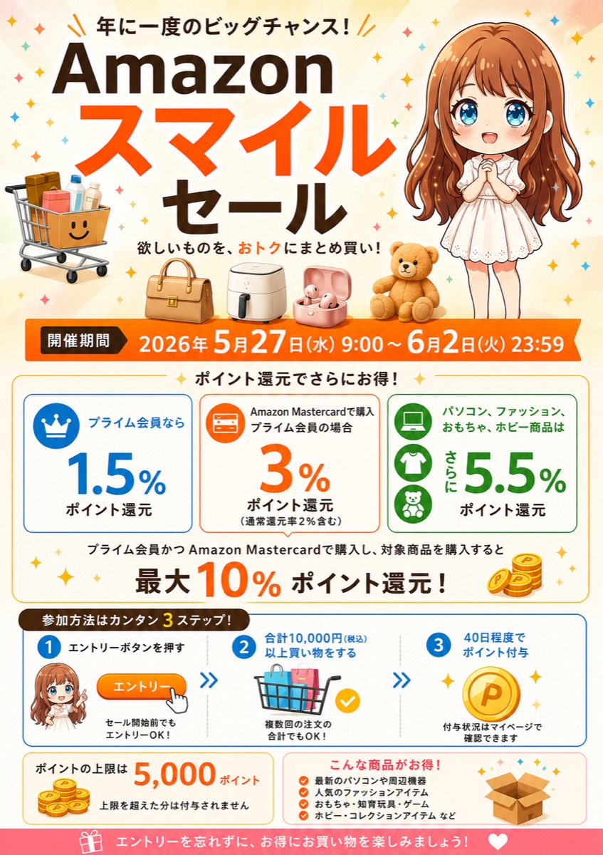 Amazonスマイルセール