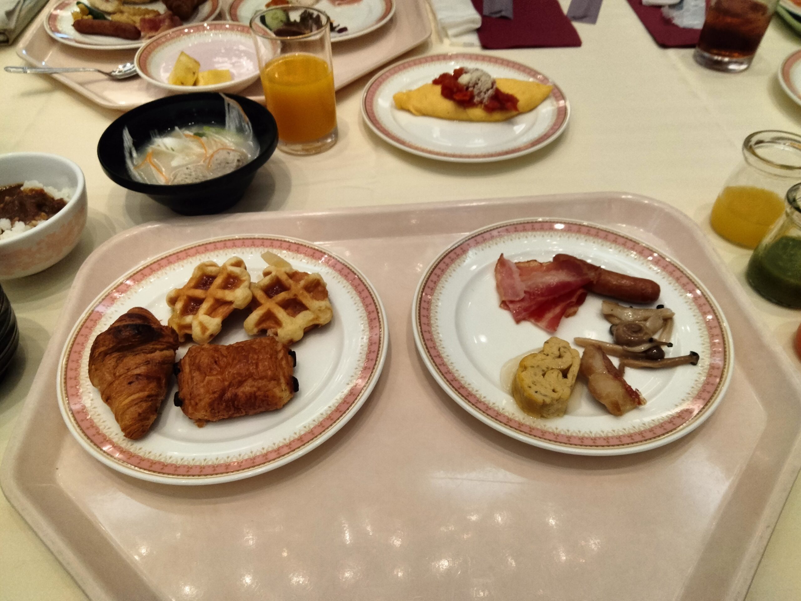 琵琶湖マリオット Grill&Dining G 朝食メイン料理