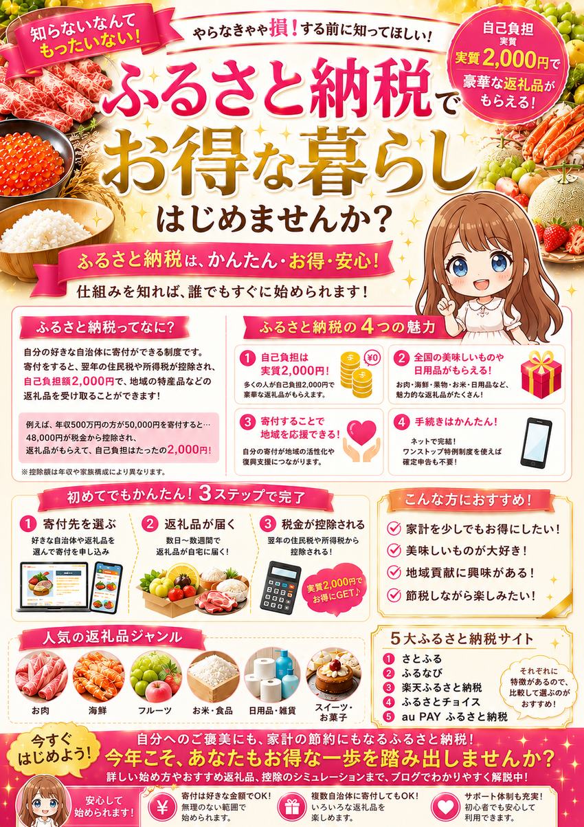 ふるさと納税とは？