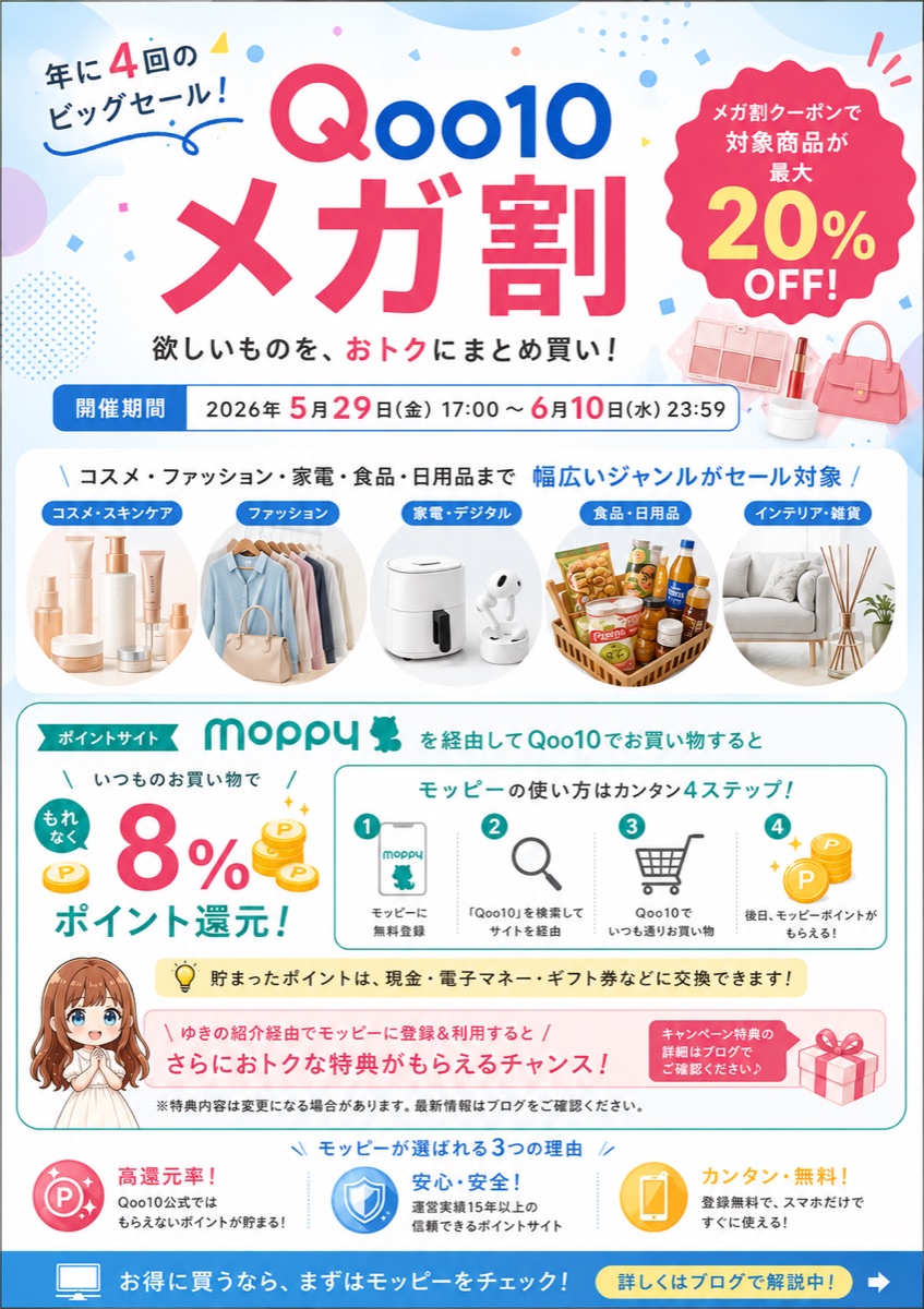 Qoo10メガ割