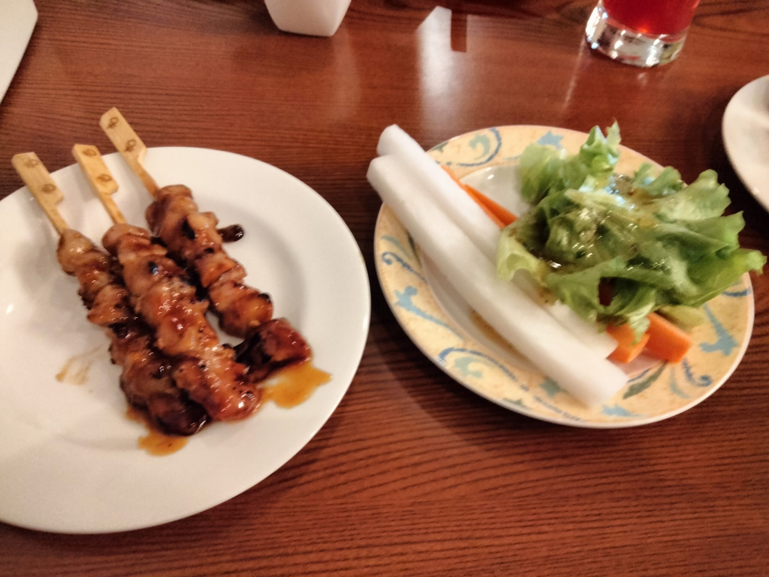 琵琶湖マリオット カクテルタイムの料理