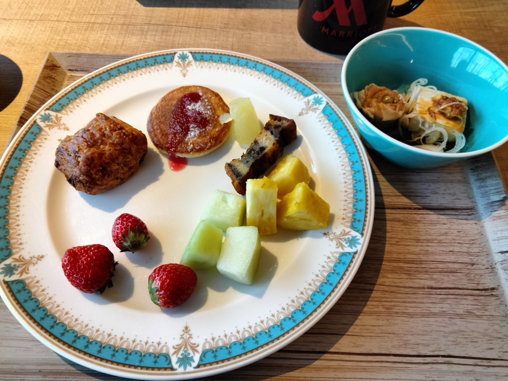 朝食のデザート
