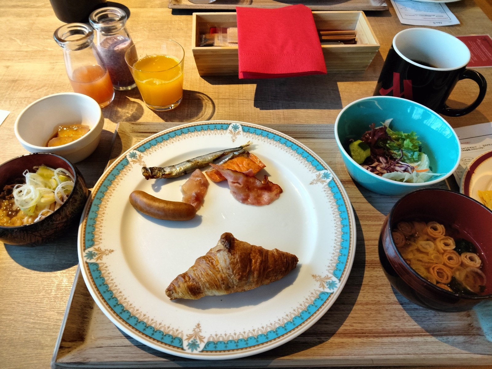 Grill & Dining G の朝食ビュッフェ