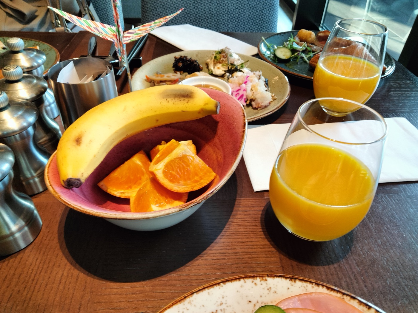 朝食ビュッフェ