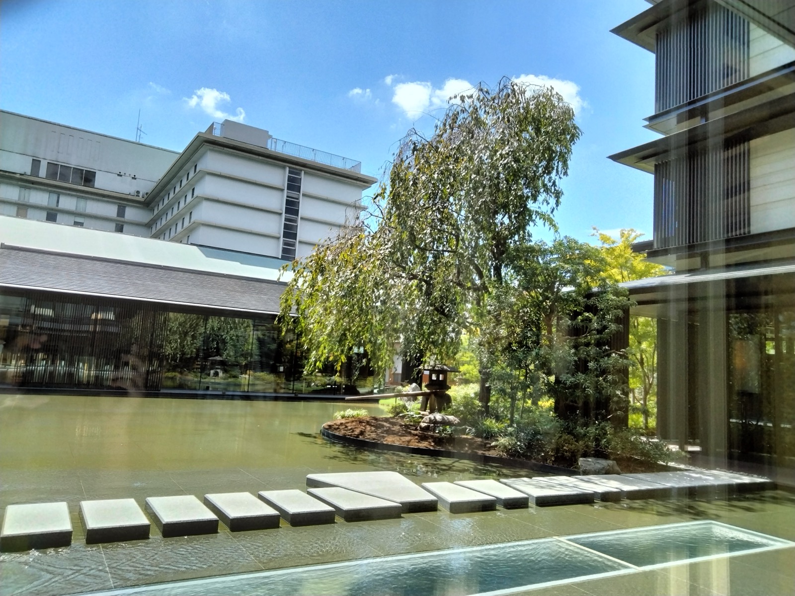 HOTEL THE MITSUI KYOTOの中庭