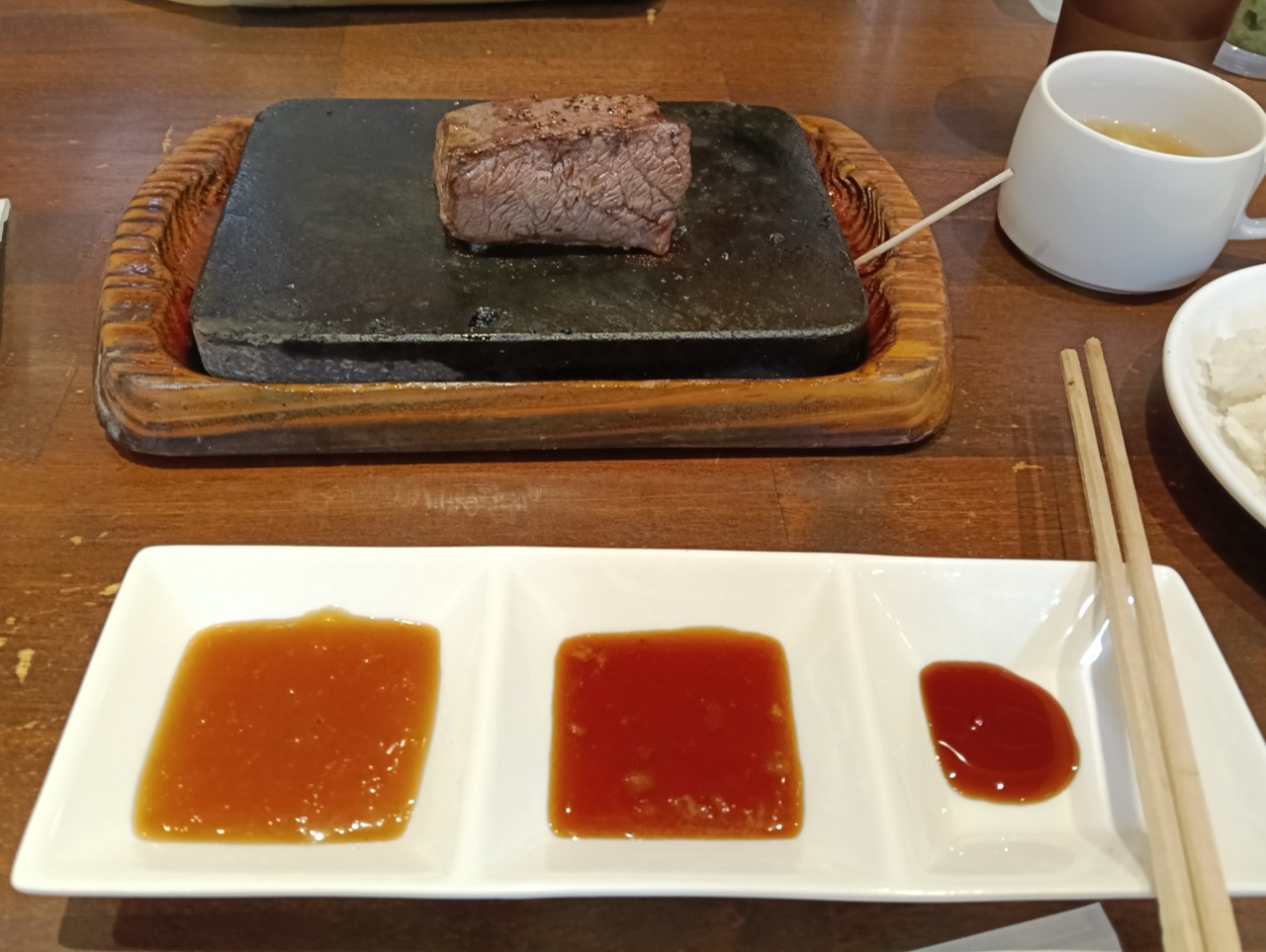 やっぱりステーキ