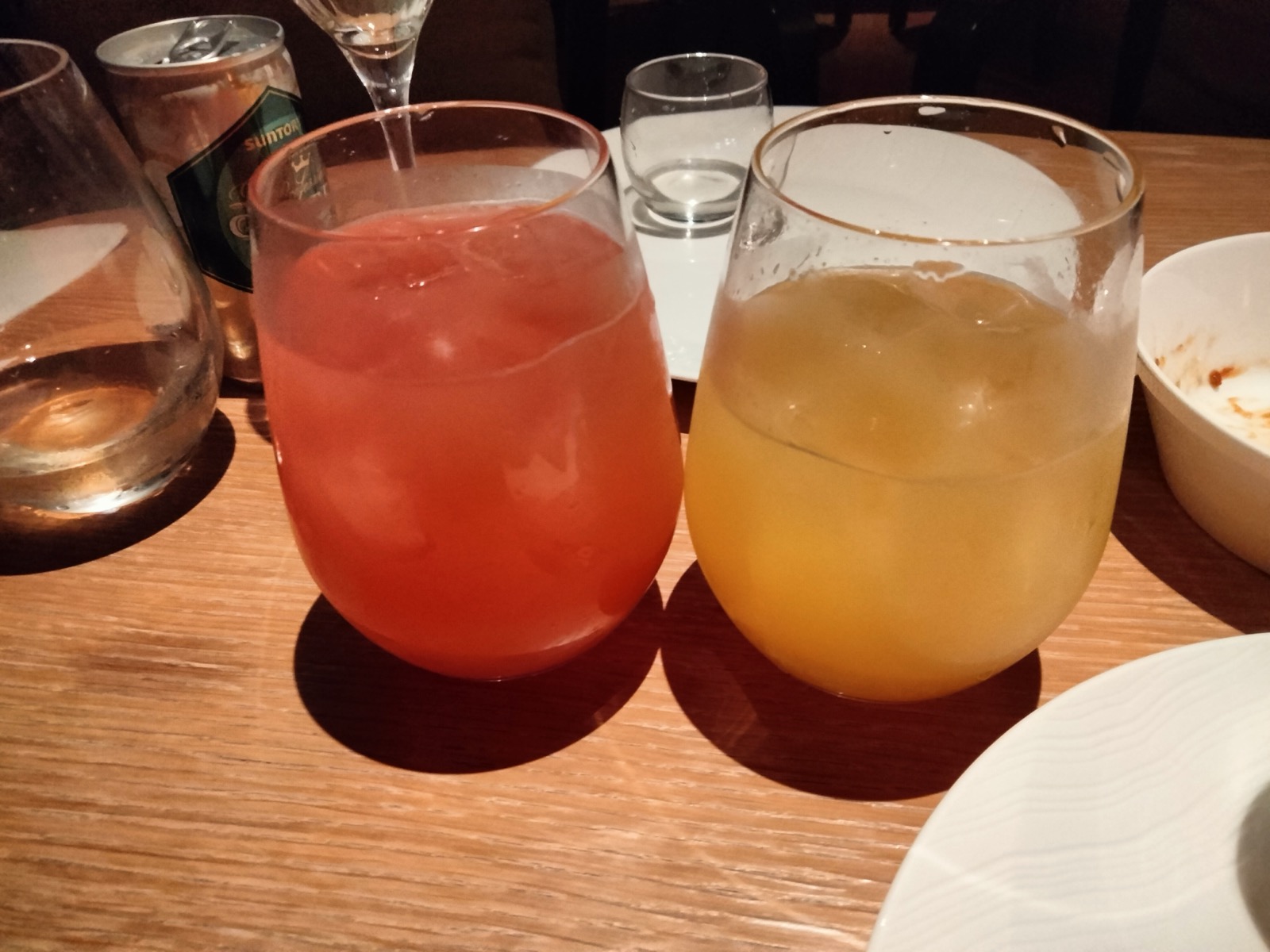 カクテルタイムのドリンク