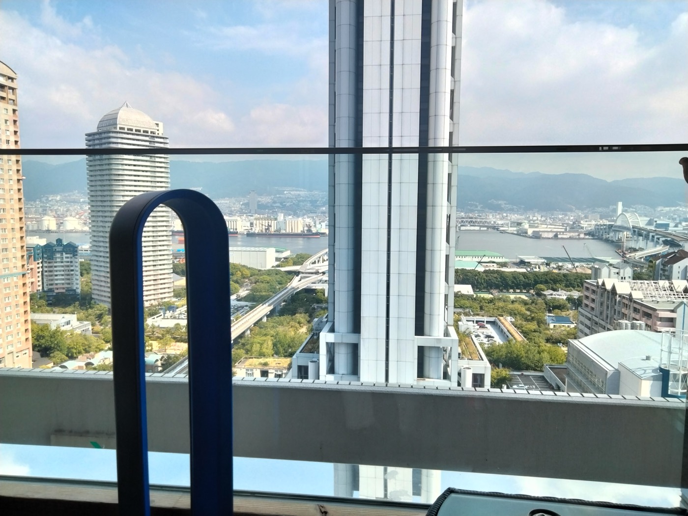 クラブラウンジからの景色
