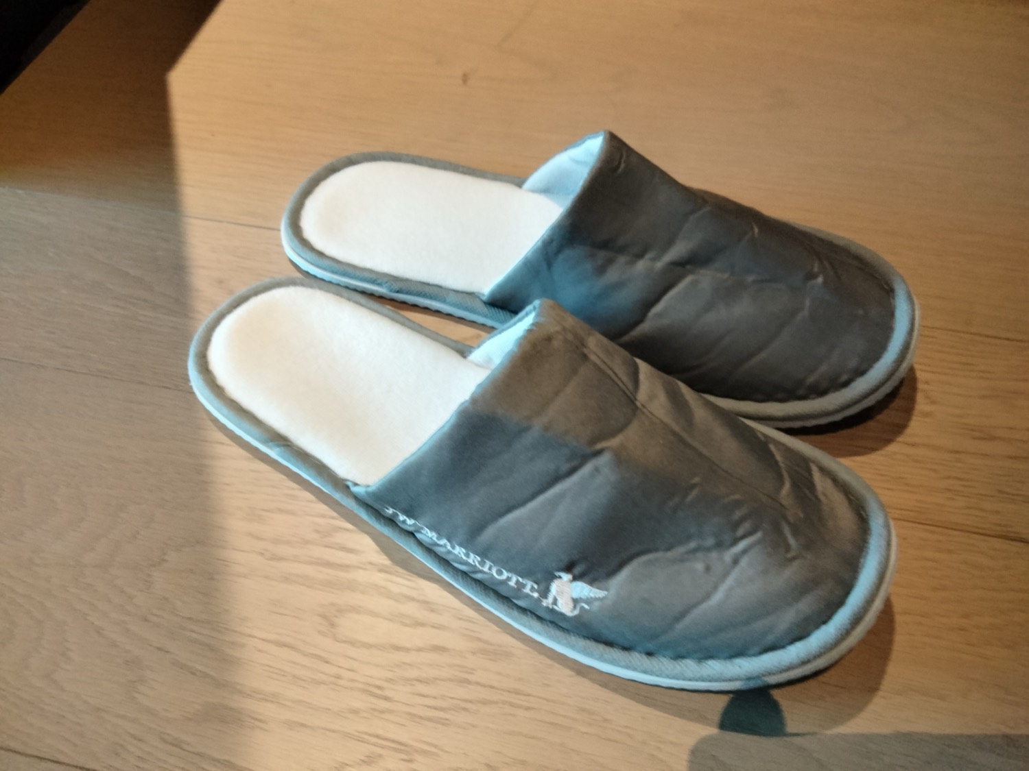 ふかふかのスリッパ